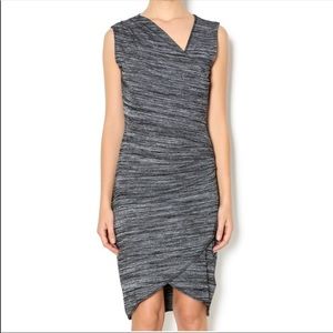 Aja knit sleeve dress